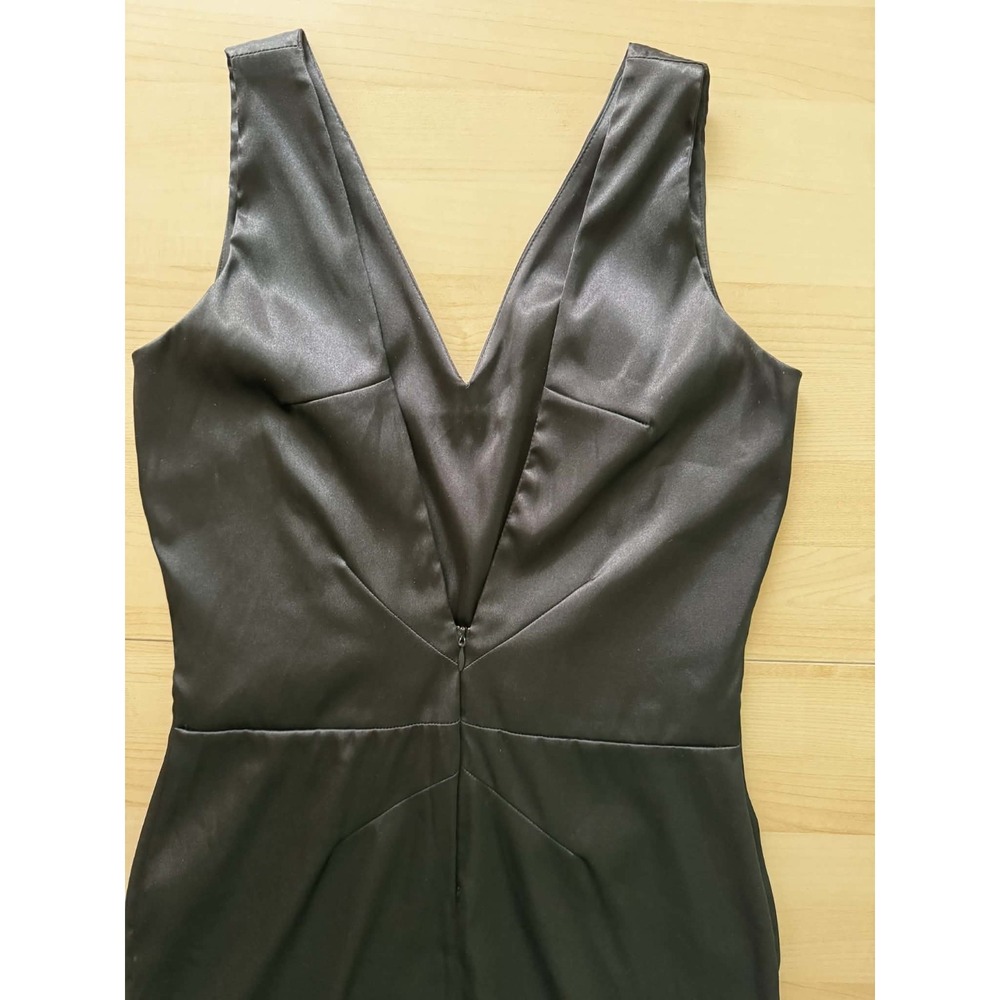 Vtg Y2K D&G Dolce And Gabbana Little Black Dress Satin 28/42 6 / 8 Ittierre 2001 - Picture 13 of 16